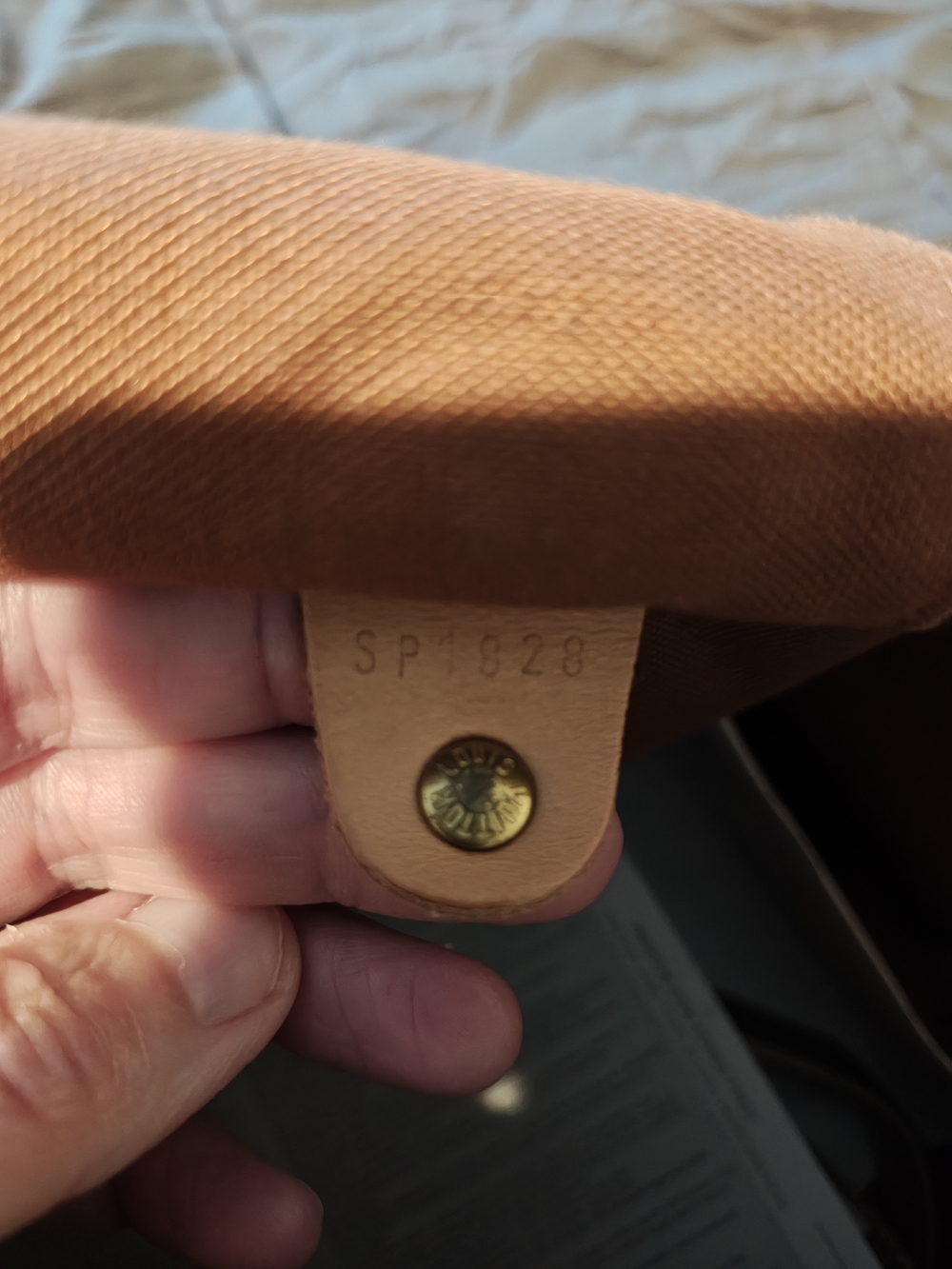 Louis Vuitton Brown Monogram Canvas Top-Handle Bag - Picture 5 of 12